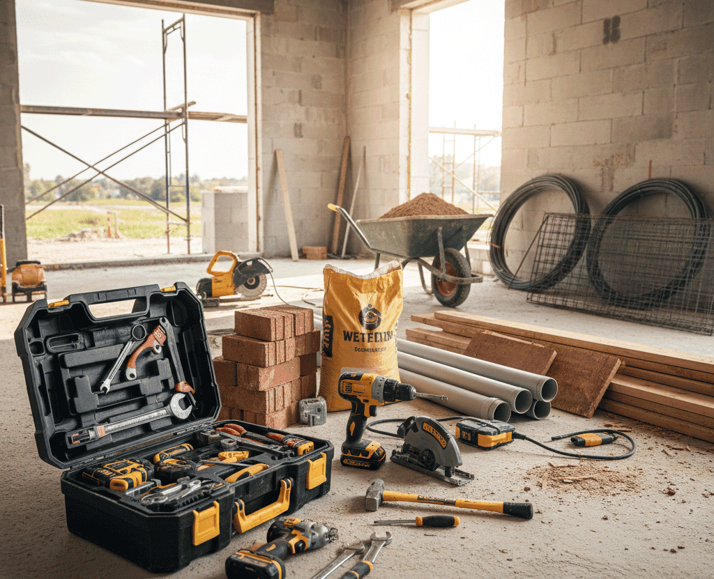 أدوات البناء