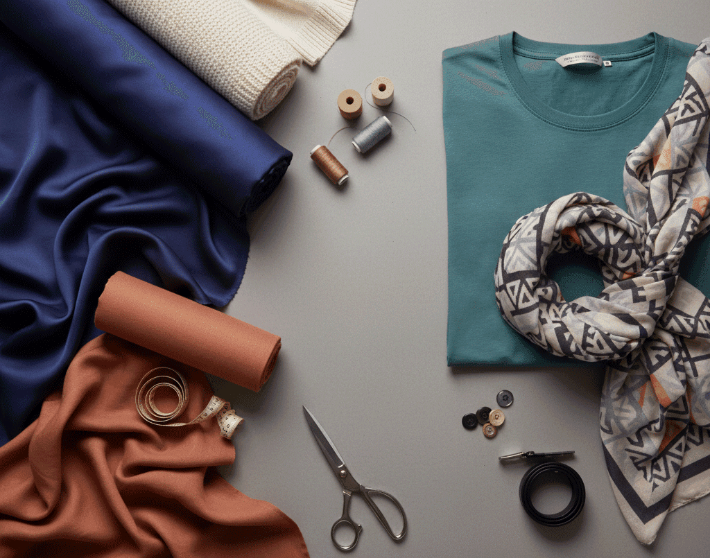 الأقمشة والملابس